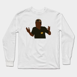 Pope Outeer Banks minimalist illustration Long Sleeve T-Shirt
